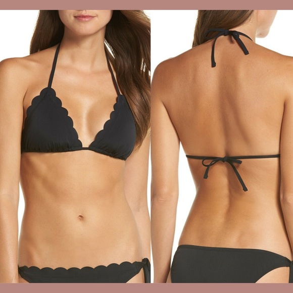 La Blanca Other - NWT LA BLANCA Petal Pusher Scalloped Bikini Top 8